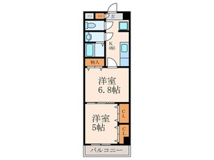 木下鉱産ビルⅡの物件間取画像